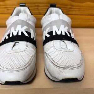 Michael Kors  White and Black Sneakers